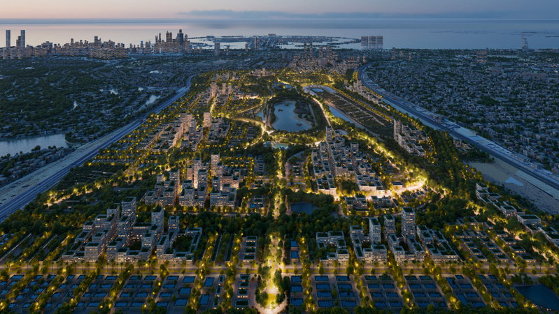 New Dubai Masterplan image | Bjarke Ingels Group