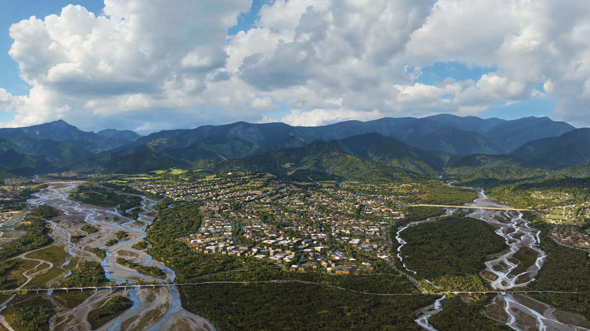 Gelephu Mindfulness City image | Bjarke Ingels Group