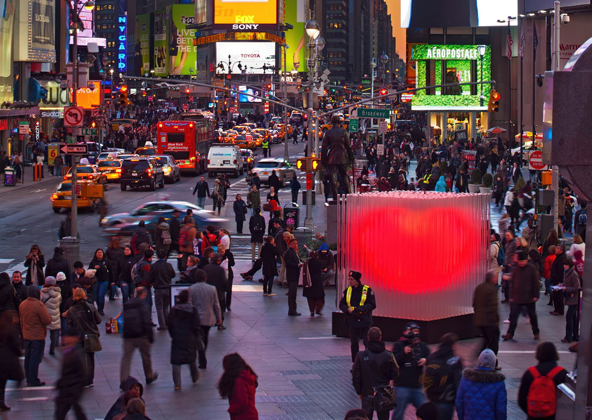 Times Square Valentine image | Bjarke Ingels Group
