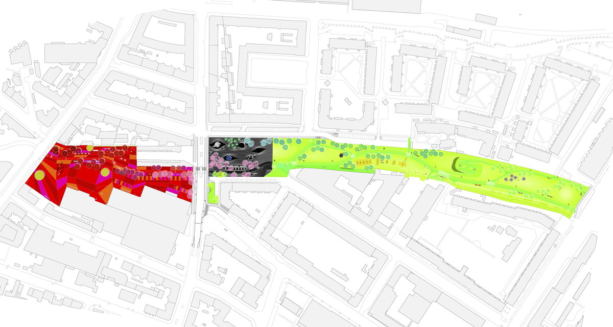 Superkilen image | Bjarke Ingels Group
