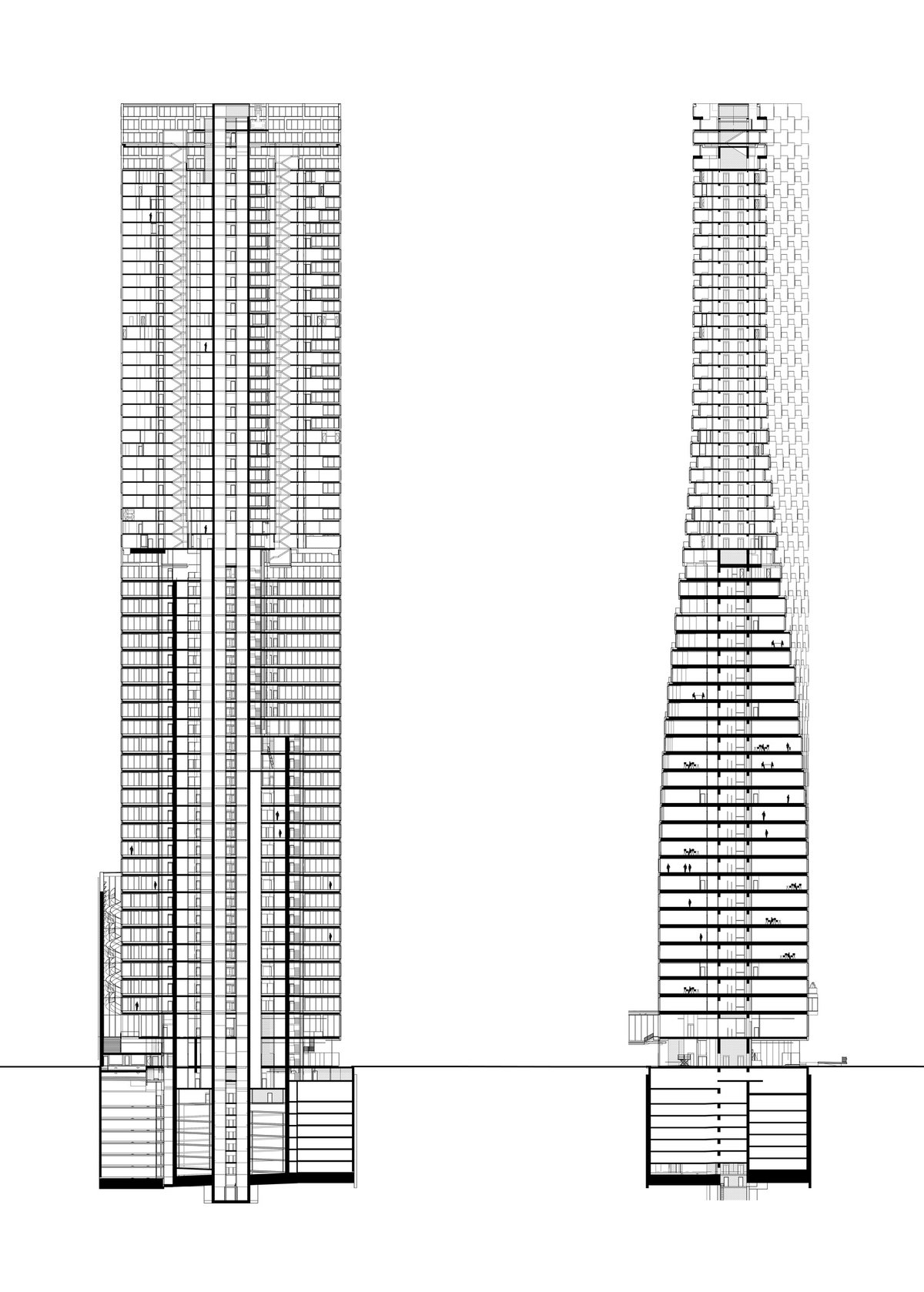 Telus Sky image | Bjarke Ingels Group