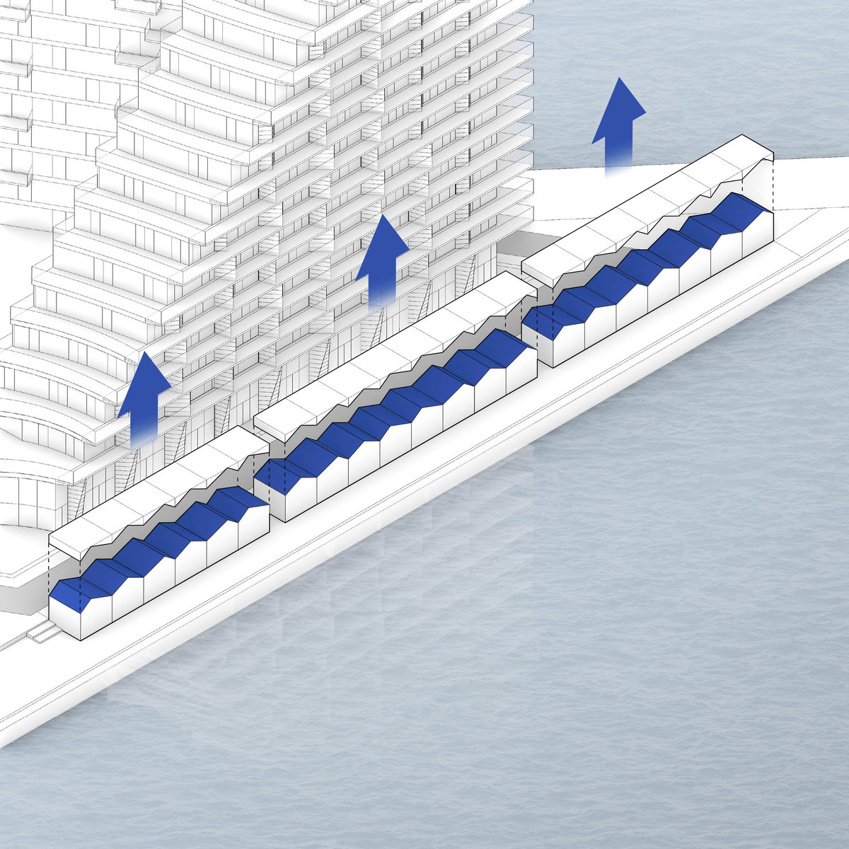 Ø4 Beach Huts gallery image | Bjarke Ingels Group