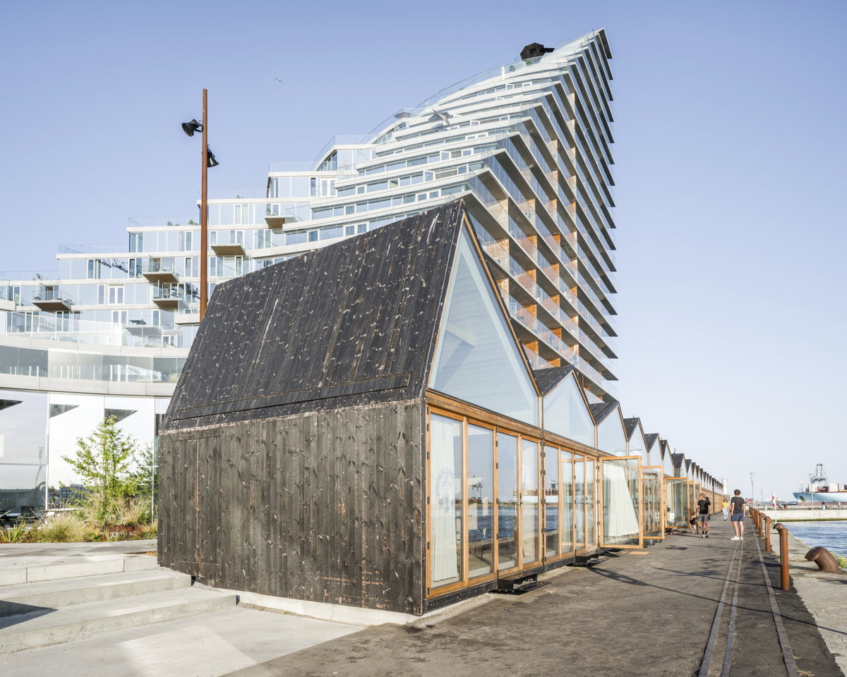 Ø4 Beach Huts image | Bjarke Ingels Group