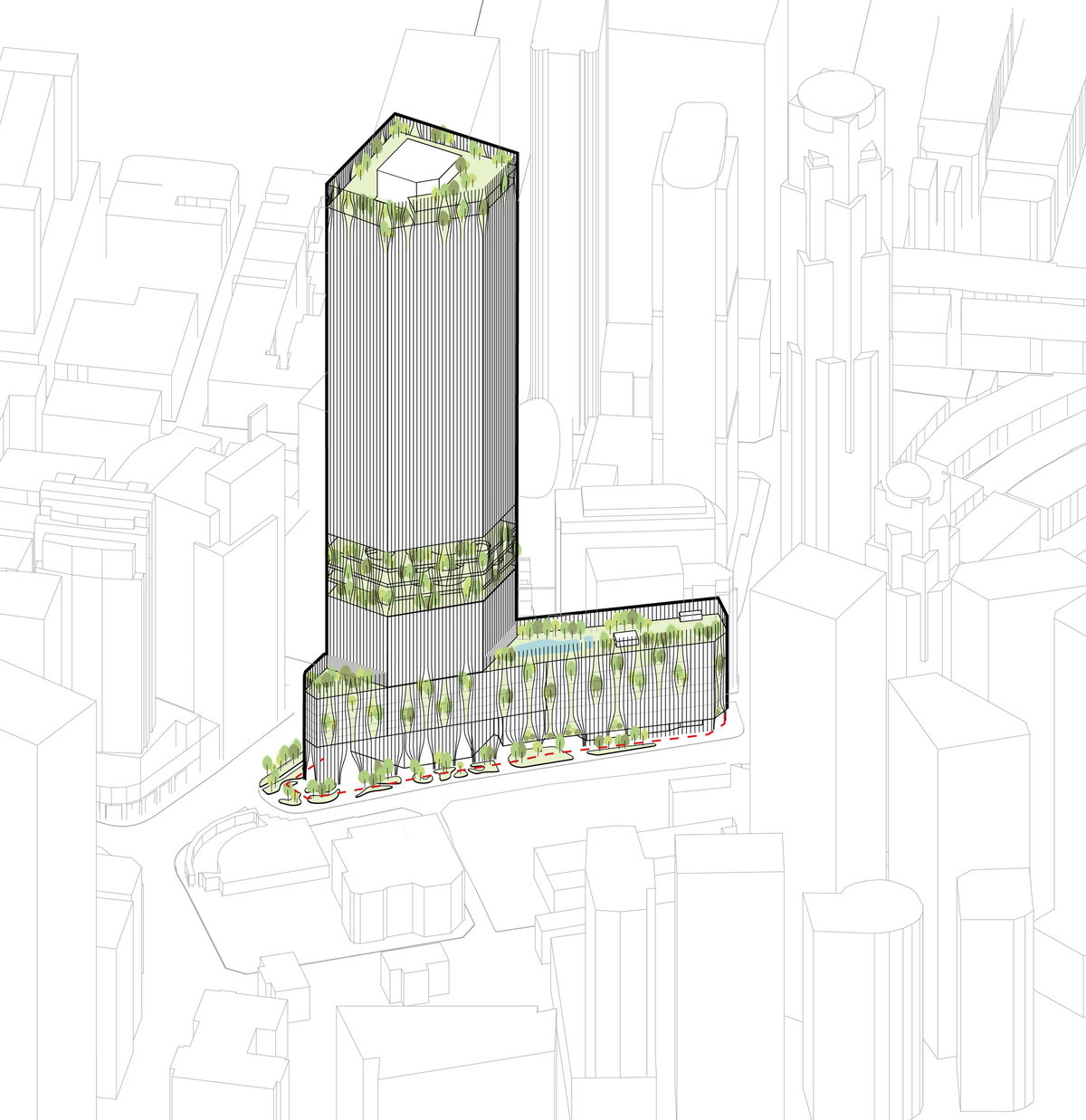 CapitaSpring gallery image | Bjarke Ingels Group