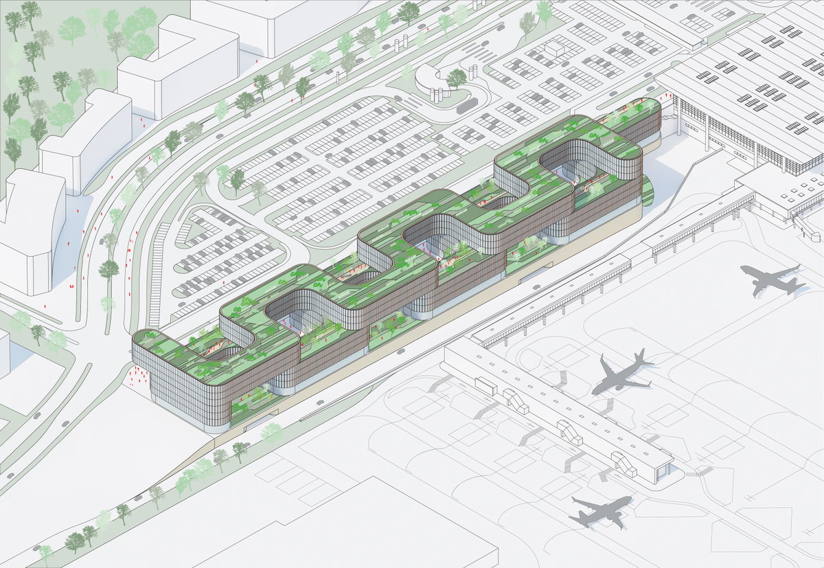Skypark Business Center gallery image | Bjarke Ingels Group