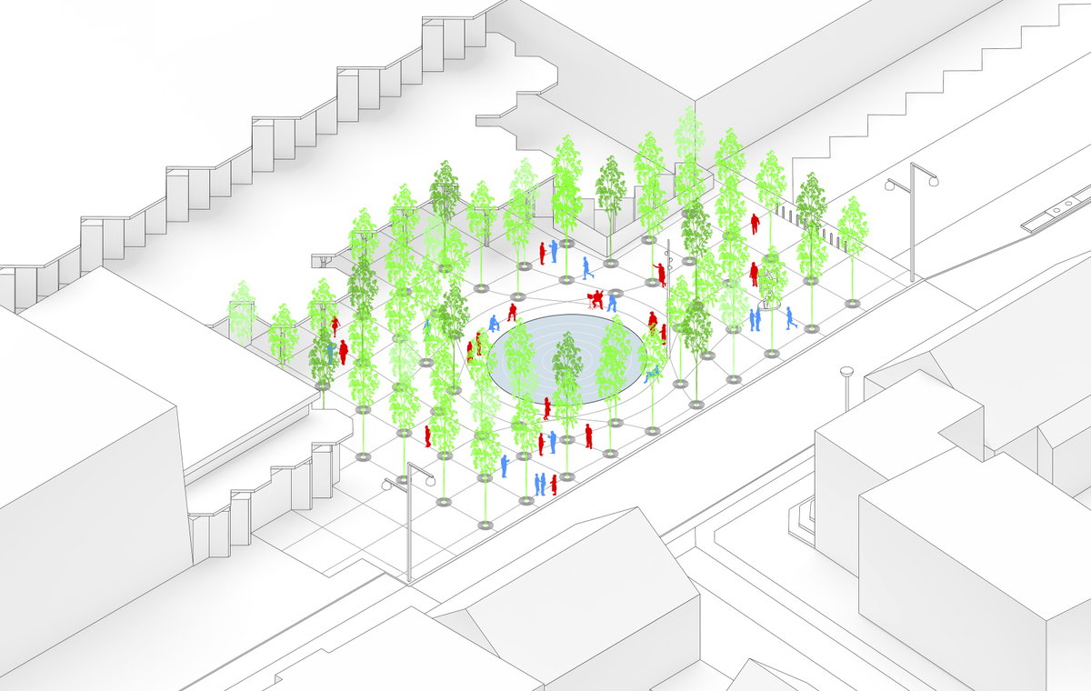 Henning G. Kruses Plads gallery image | Bjarke Ingels Group