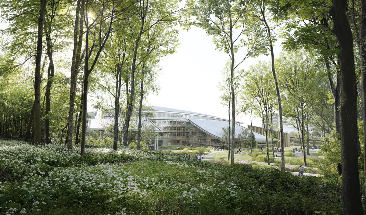 ESET Campus image | Bjarke Ingels Group