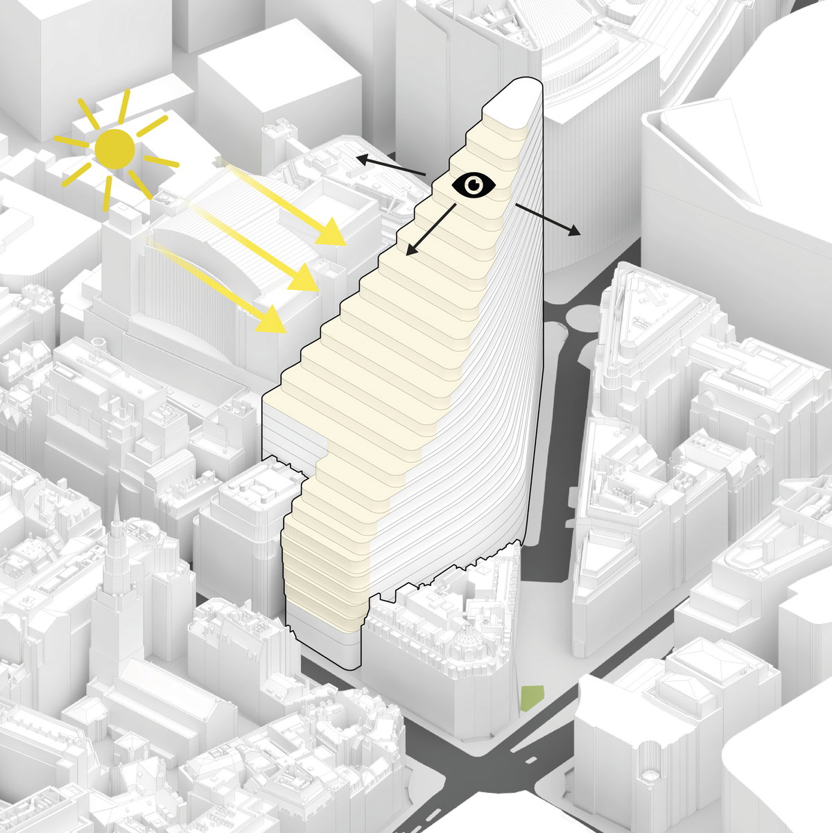 120 Fleet Street gallery image | Bjarke Ingels Group