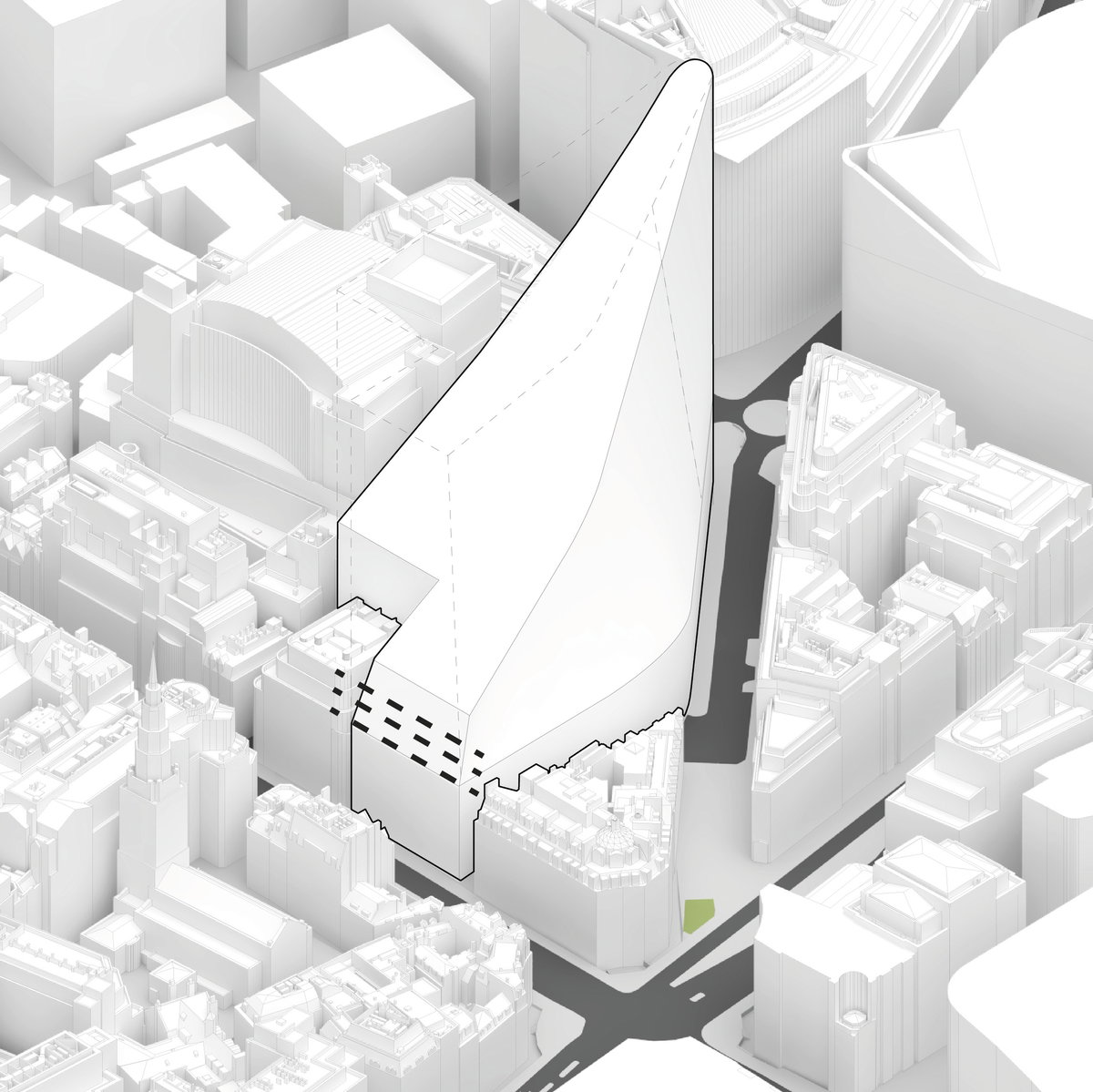 120 Fleet Street gallery image | Bjarke Ingels Group