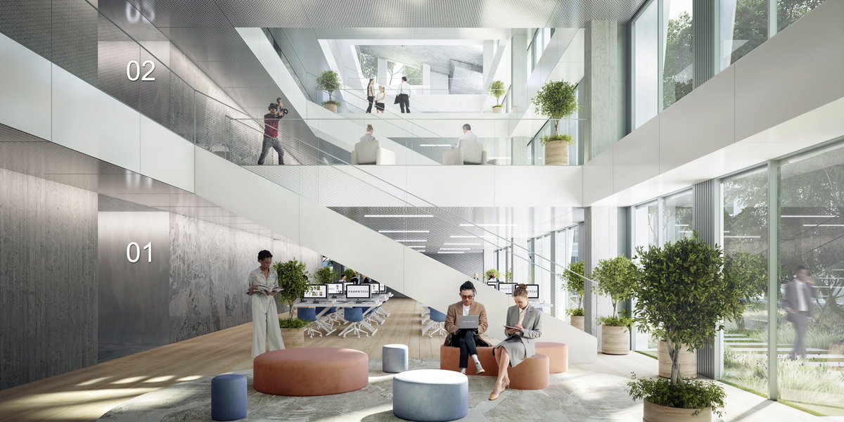 Farfetch HQ & Fuse Valley image | Bjarke Ingels Group