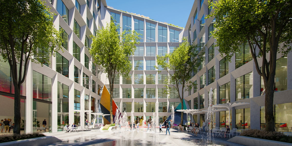 Farfetch HQ & Fuse Valley image | Bjarke Ingels Group