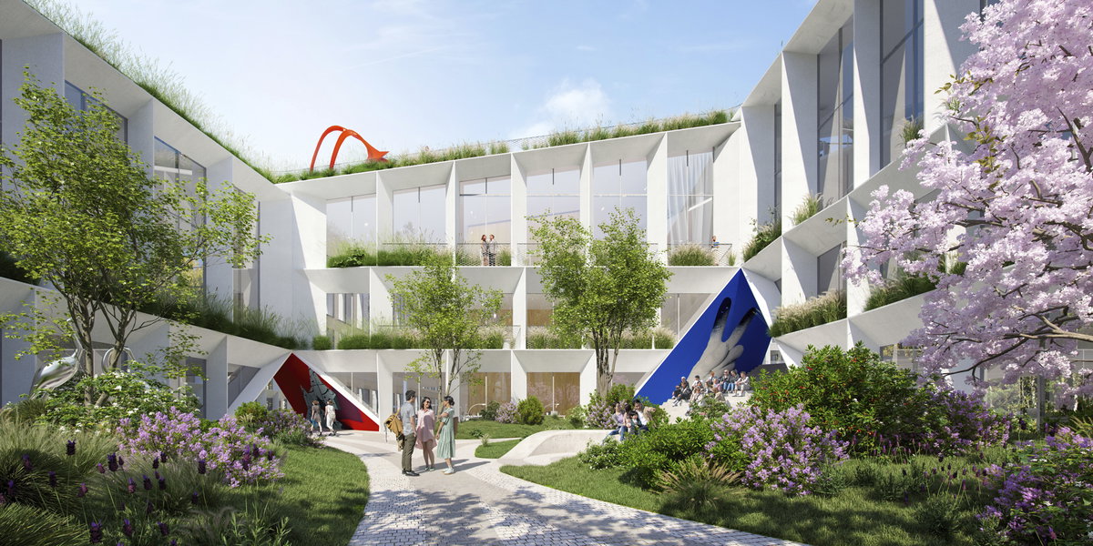 Farfetch HQ & Fuse Valley image | Bjarke Ingels Group