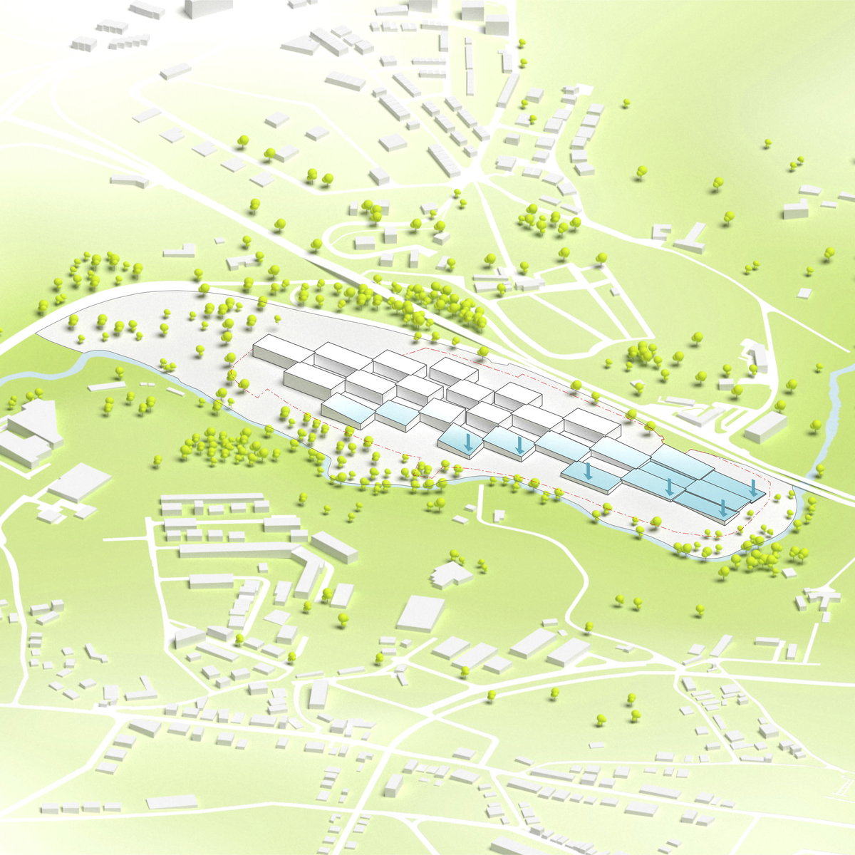 Farfetch HQ & Fuse Valley gallery image | Bjarke Ingels Group