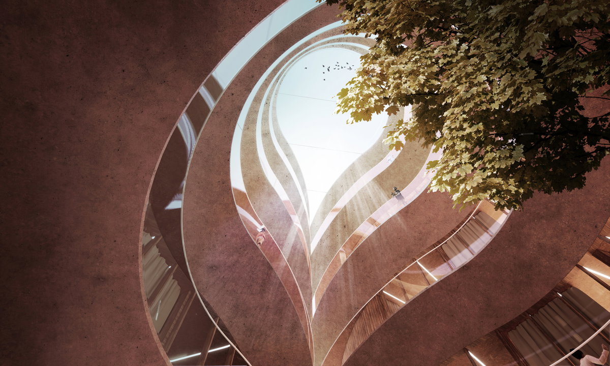 Danish Neuroscience Center image | Bjarke Ingels Group