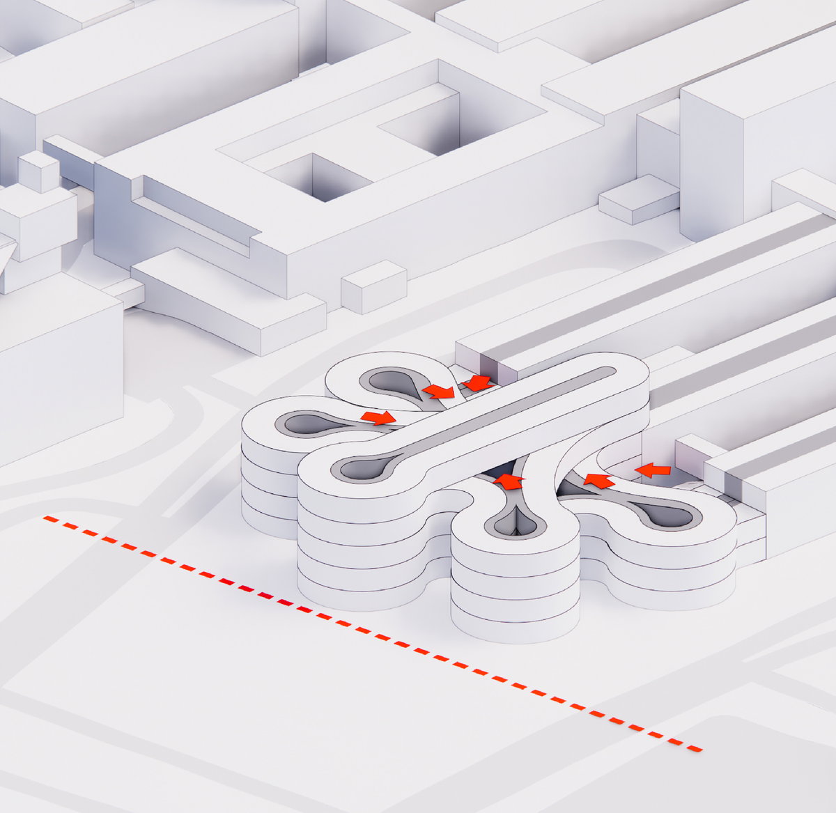 Danish Neuroscience Center gallery image | Bjarke Ingels Group