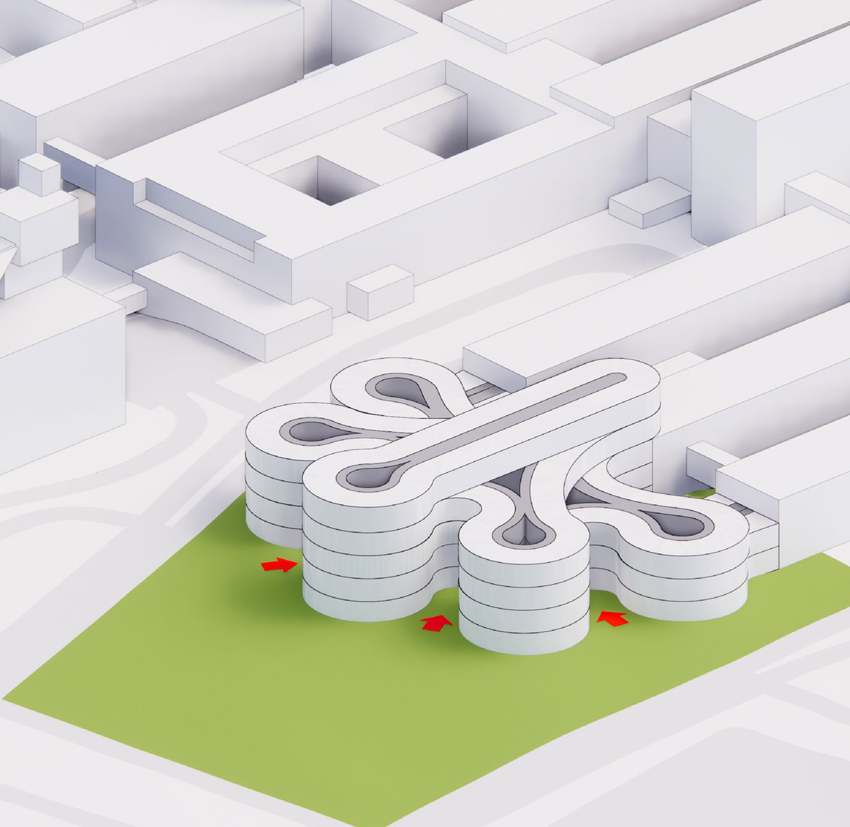 Danish Neuroscience Center gallery image | Bjarke Ingels Group