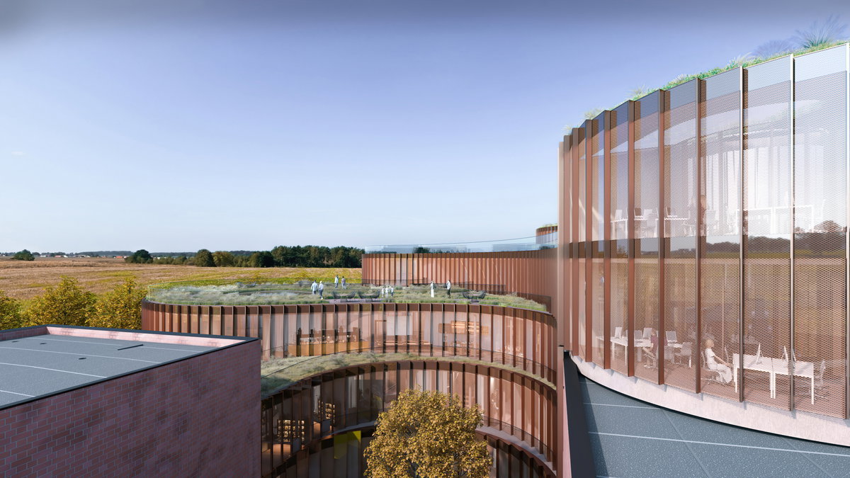 Danish Neuroscience Center image | Bjarke Ingels Group