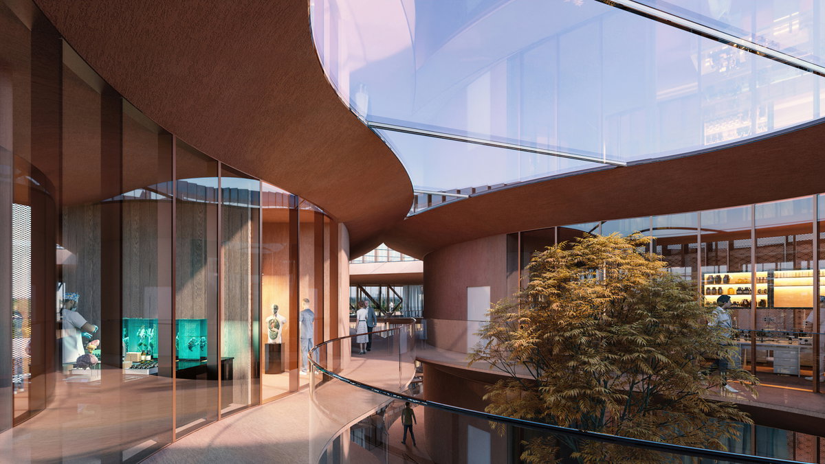 Danish Neuroscience Center image | Bjarke Ingels Group