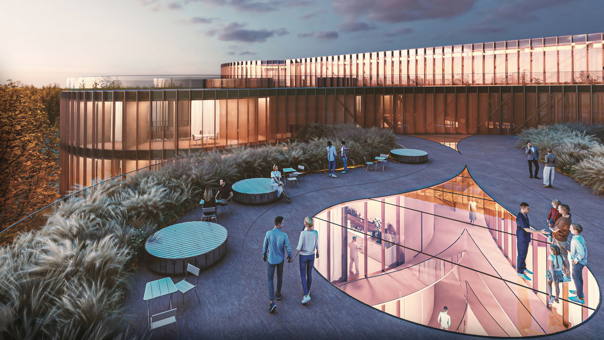 Danish Neuroscience Center image | Bjarke Ingels Group