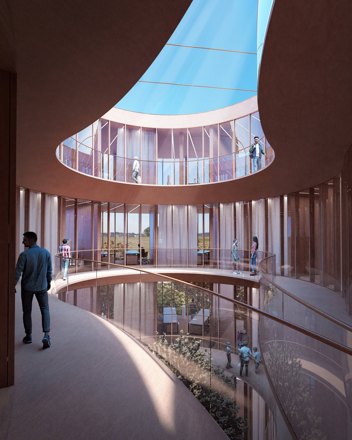 Danish Neuroscience Center image | Bjarke Ingels Group
