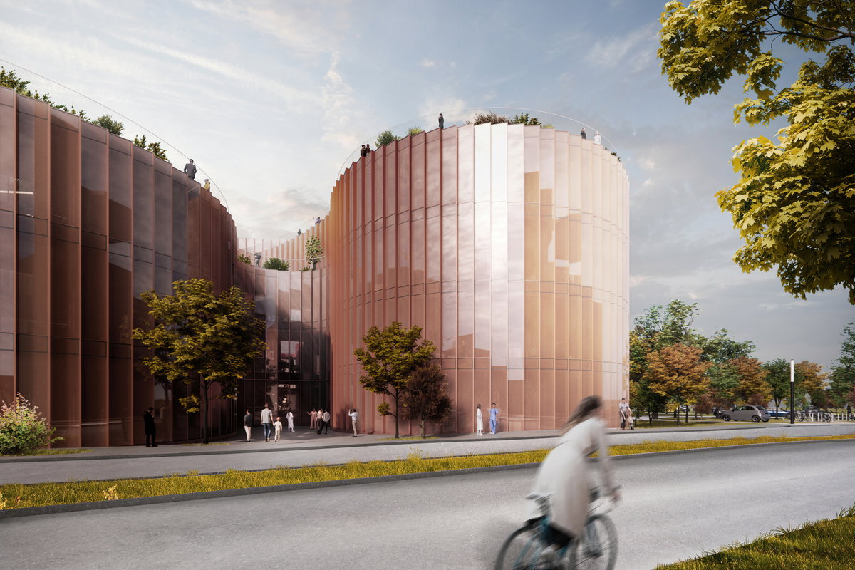 Danish Neuroscience Center image | Bjarke Ingels Group