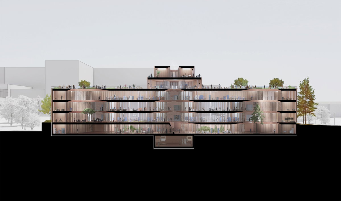 Danish Neuroscience Center gallery image | Bjarke Ingels Group
