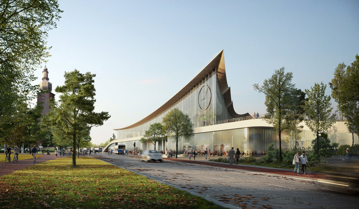 Västerås Travel Center image | Bjarke Ingels Group