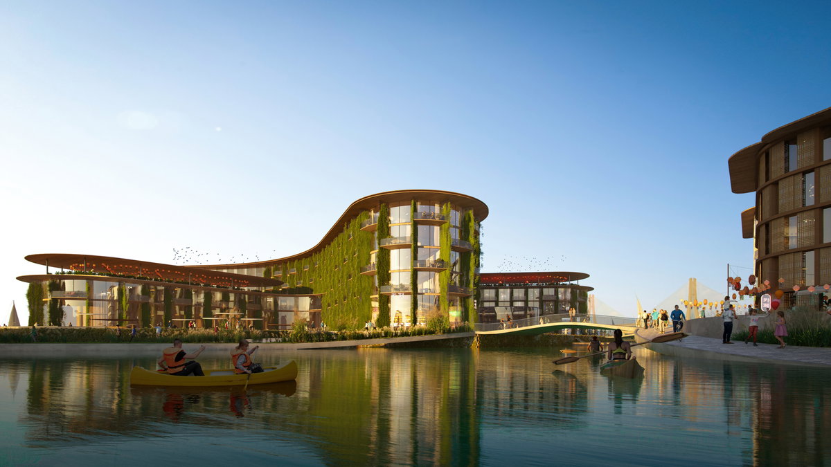 Oceanix Busan image | Bjarke Ingels Group