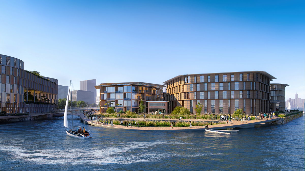 Oceanix Busan image | Bjarke Ingels Group