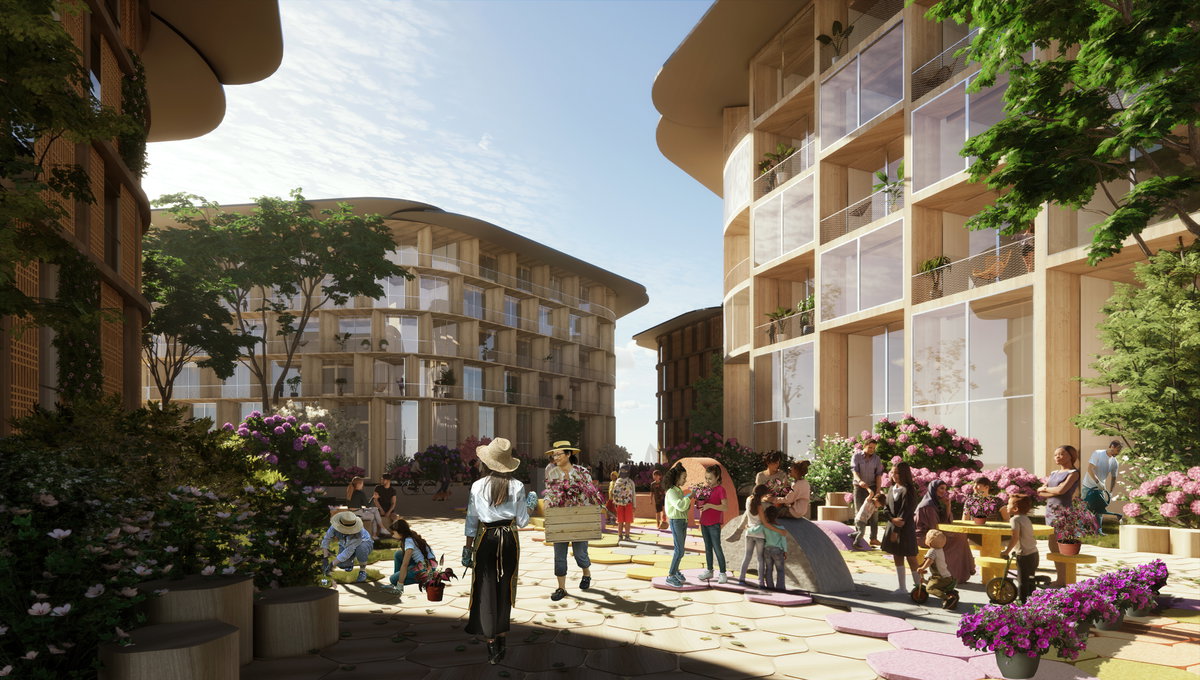 Oceanix Busan image | Bjarke Ingels Group