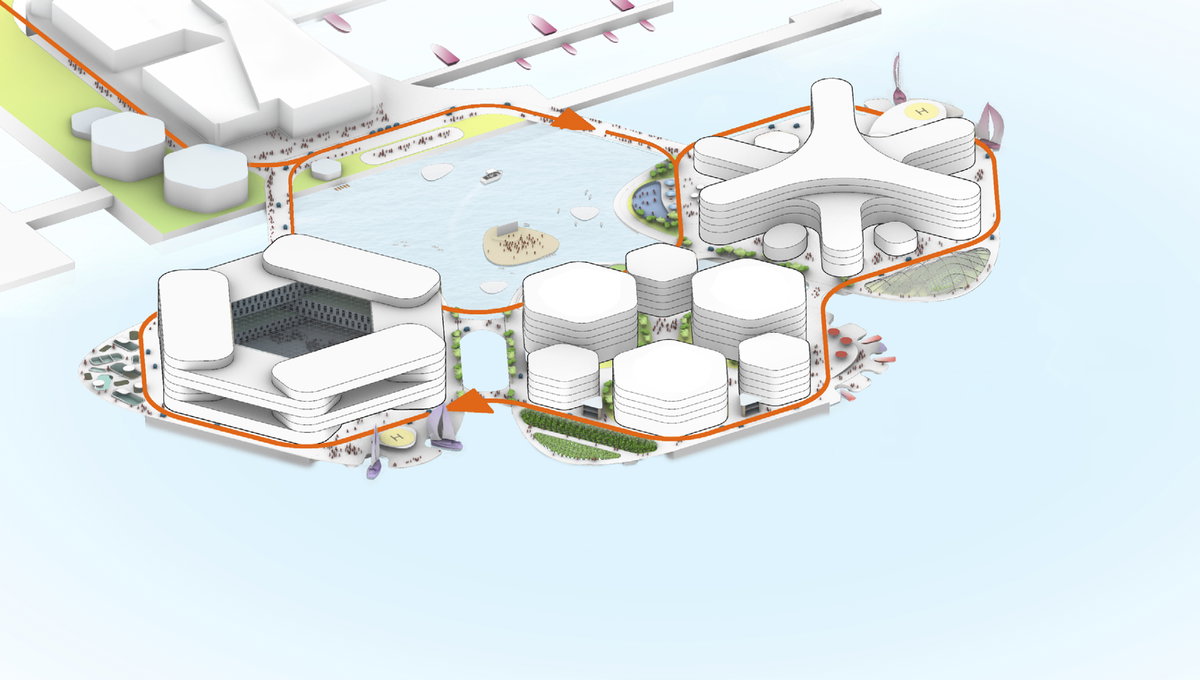 Oceanix Busan gallery image | Bjarke Ingels Group