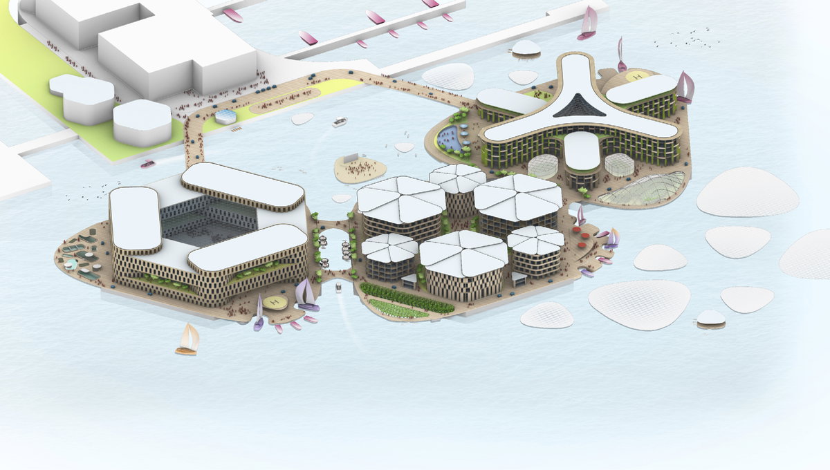 Oceanix Busan gallery image | Bjarke Ingels Group