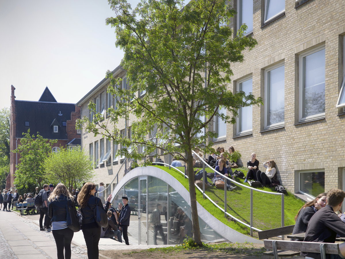 Gammel Hellerup Gymnasium image | Bjarke Ingels Group