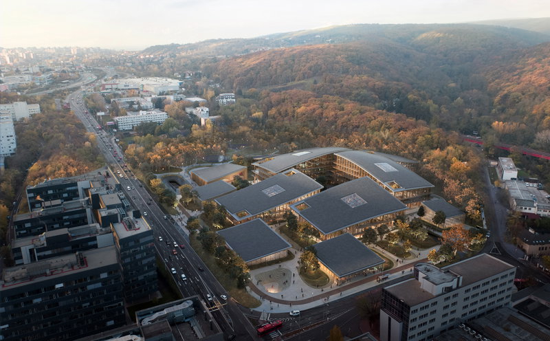 ESET Campus image | Bjarke Ingels Group
