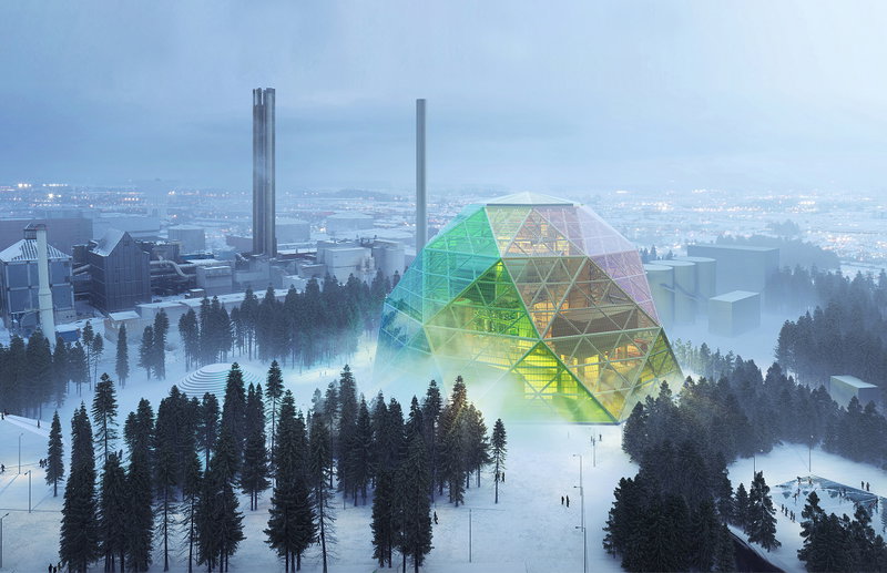 Uppsala Power Plant image | Bjarke Ingels Group