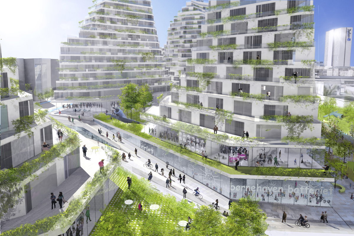 The Battery image | Bjarke Ingels Group