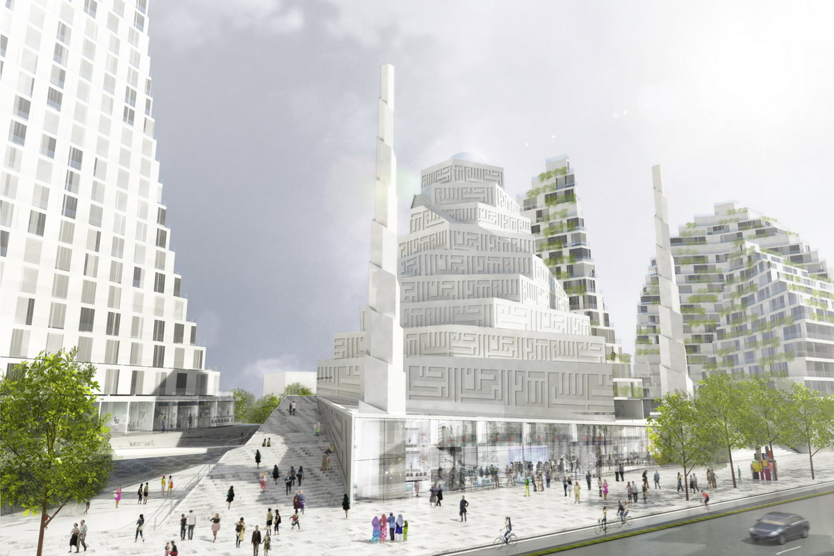 The Battery image | Bjarke Ingels Group