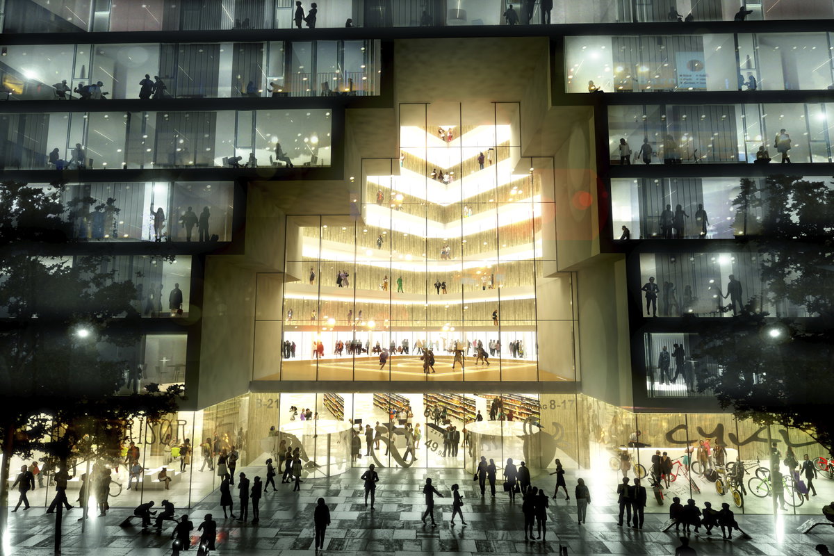 The Battery image | Bjarke Ingels Group