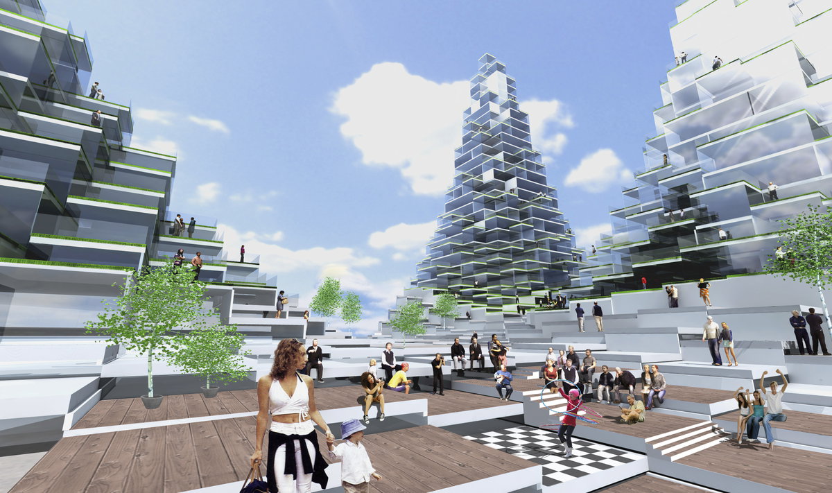 LEGO Towers image | Bjarke Ingels Group