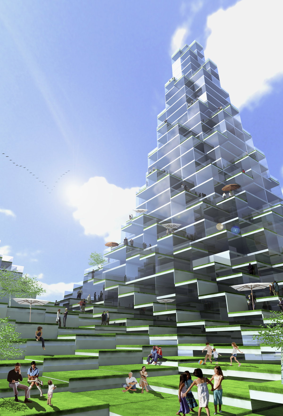 LEGO Towers image | Bjarke Ingels Group