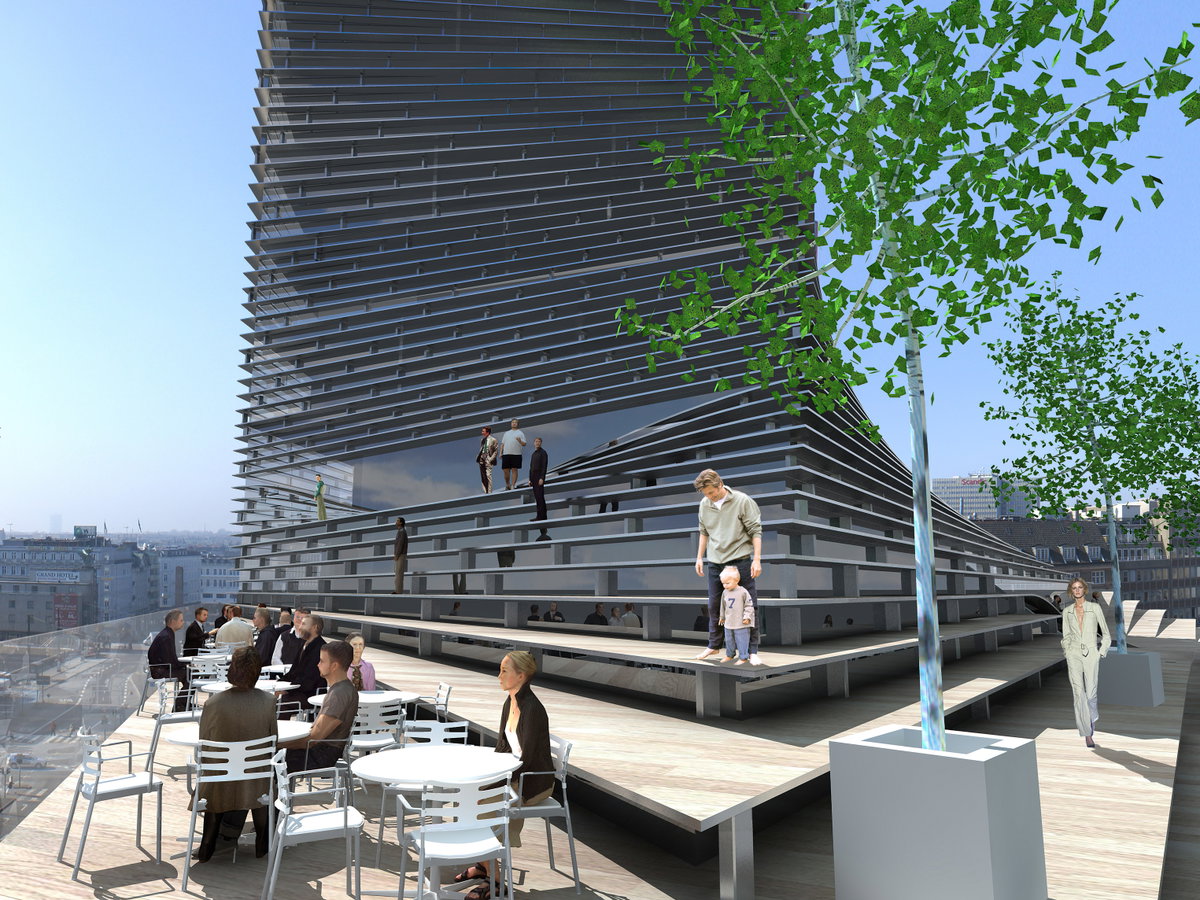 Scala Tower image | Bjarke Ingels Group