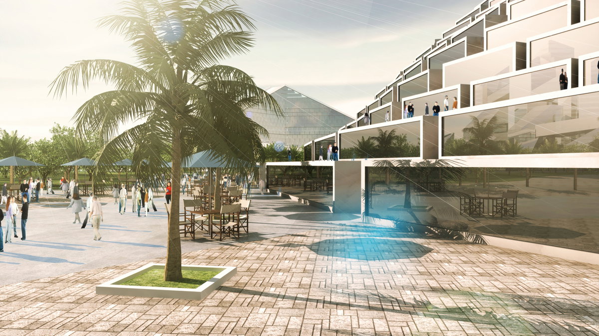 Zira Island Masterplan image | Bjarke Ingels Group