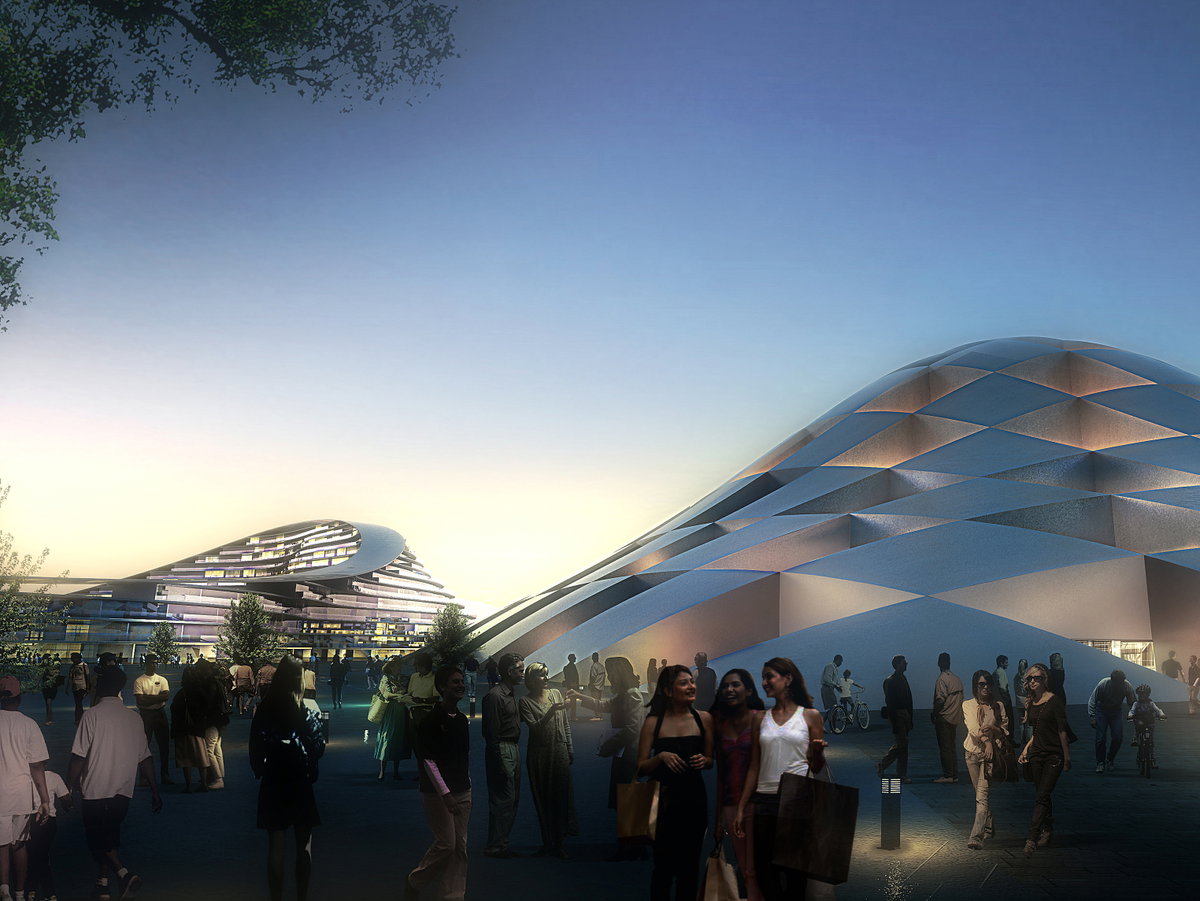 Zira Island Masterplan image | Bjarke Ingels Group