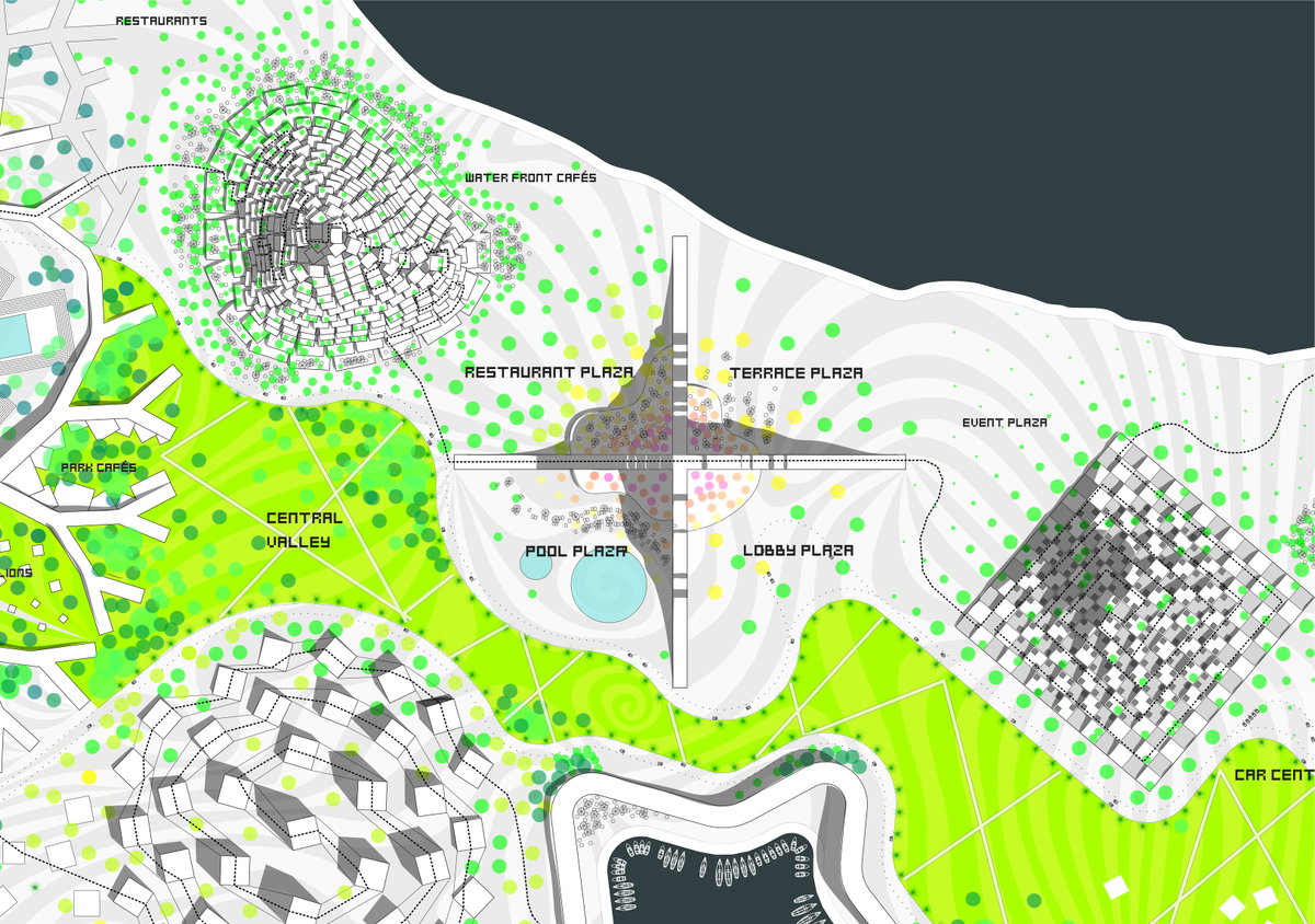 Zira Island Masterplan image | Bjarke Ingels Group