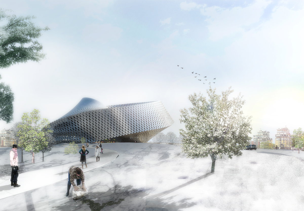 Astana National Library image | Bjarke Ingels Group