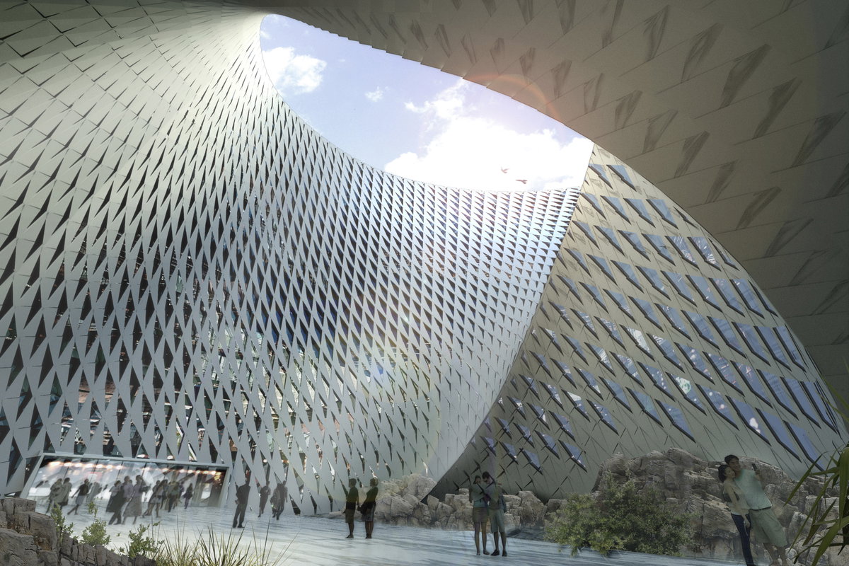 Astana National Library image | Bjarke Ingels Group