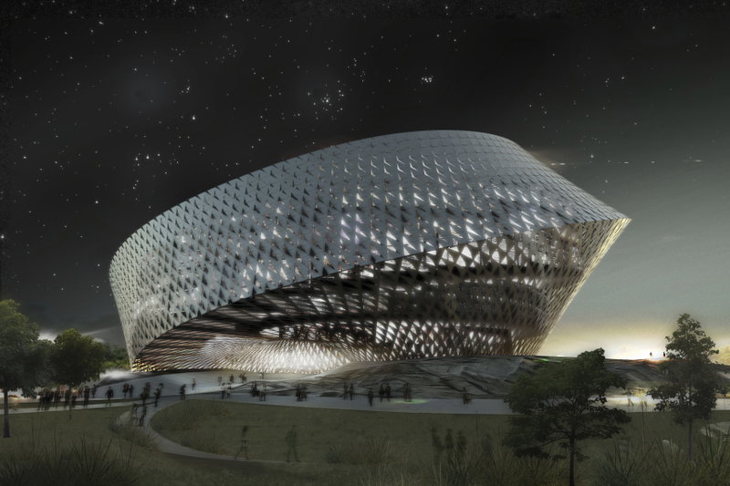Astana National Library image | Bjarke Ingels Group