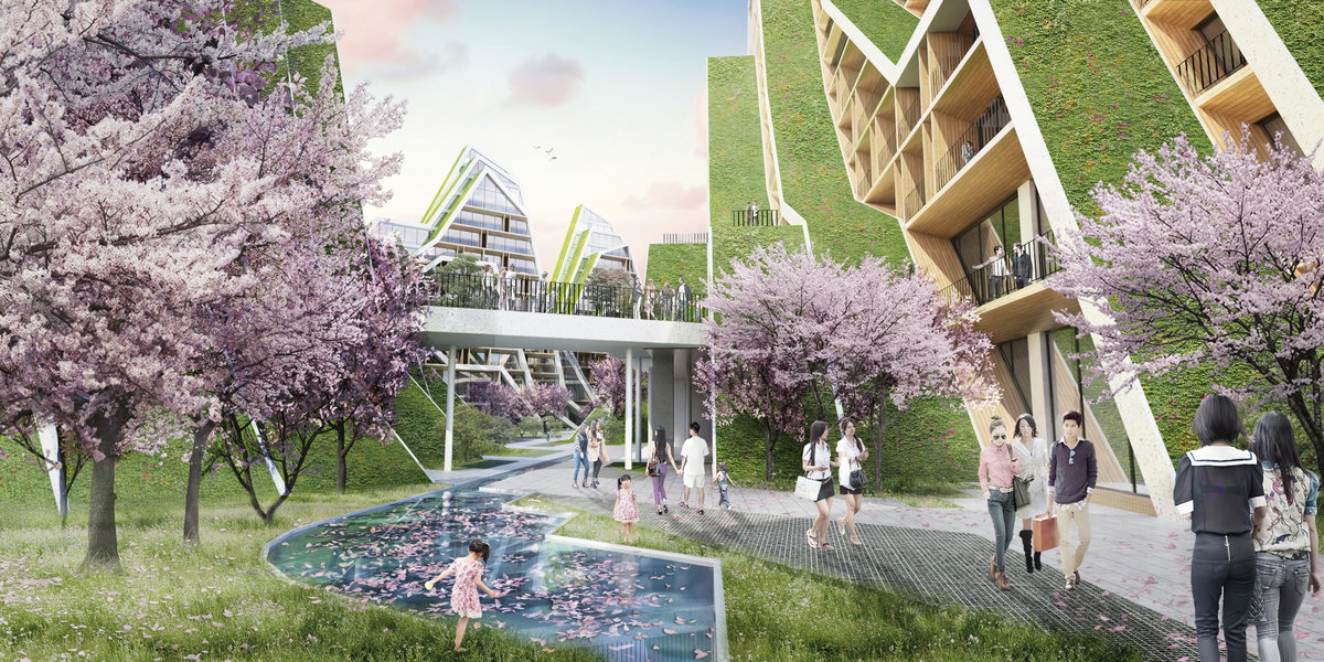 Hualien Masterplan image | Bjarke Ingels Group