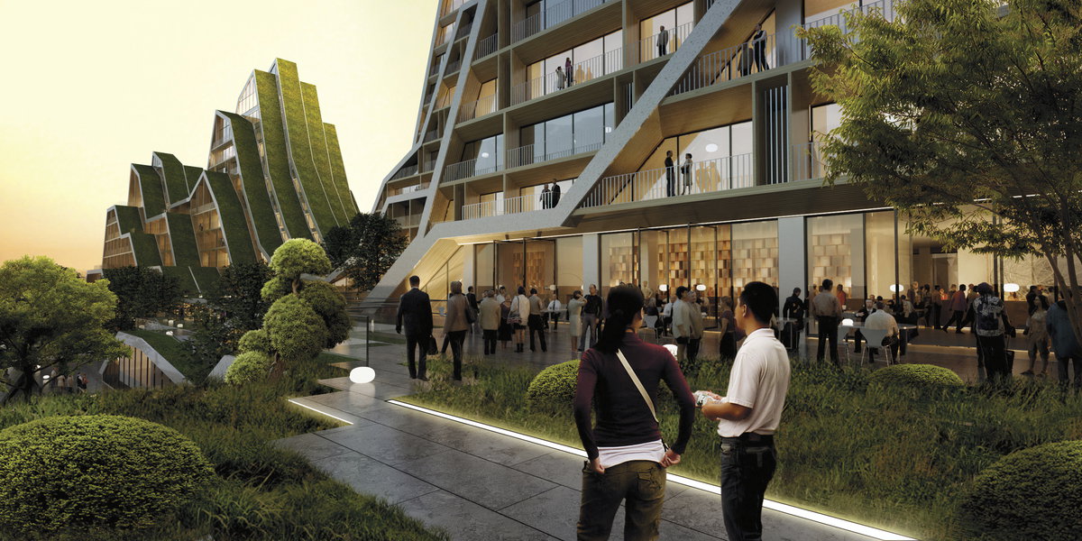 Hualien Masterplan image | Bjarke Ingels Group