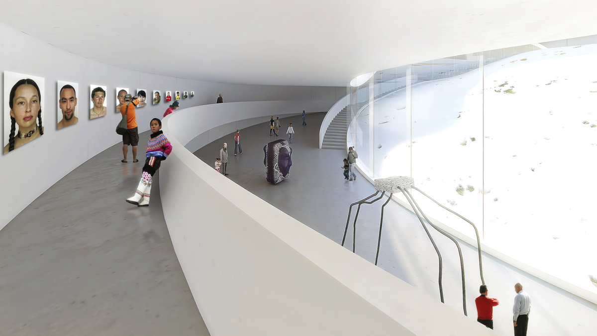 Greenland National Gallery image | Bjarke Ingels Group